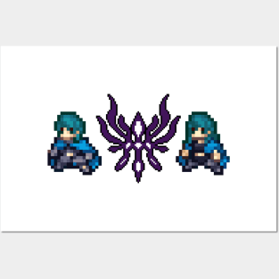 Byleth - 8 bits Posters and Art